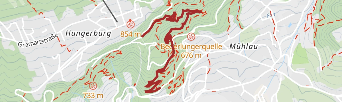 Route map: Stadtwaldtrail